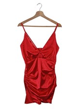 DOUBLE CRAZY Abito scamiciato Donna Abito Taglia IT 42 rosso elegante