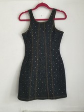 Mini Abito Nero Diamante