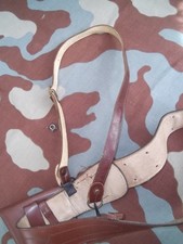 WW2 Sam Brown Leather Belt