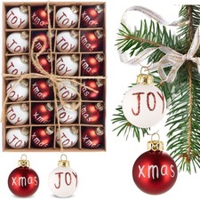 Mini Palline Natale Plastica