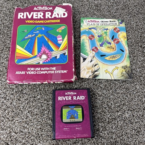 River raid for atari 2600 - river,