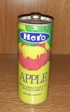 Lattina Vuota HERO APPLE bibita analcolica al succo di mela 25cl 1998