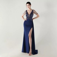 Abito elegante blu - abito,