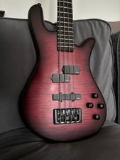 Spector NS Pulse II 4 Black Cherry Matte con preamplificatore LHZ-04