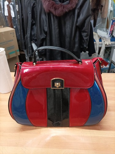 Borsa vernice multicolor - borsa,
