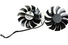 Coppia ventole ventola raffreddamento per EVGA GTX 750 780Ti 950 980Ti 1080Ti PLA09215B12H 87mm