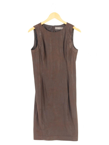 Zara tubino donna marrone - tubino,