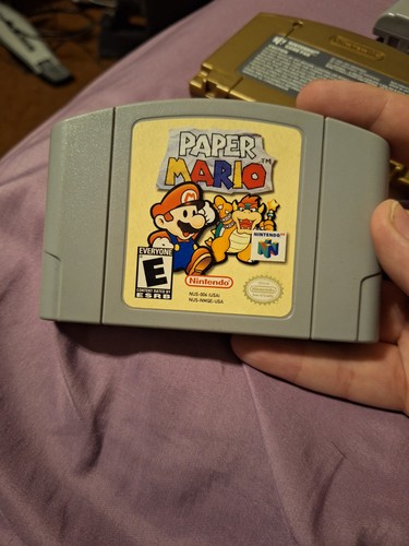 Paper mario n64 solo cartuccia - n64,