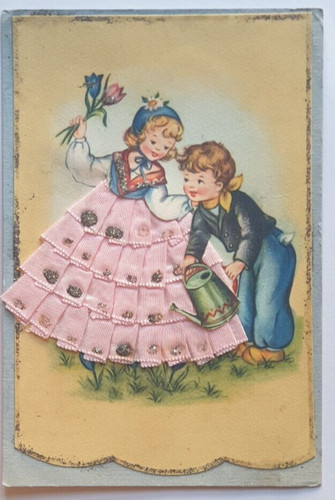 Cartolina bambini rilievo con