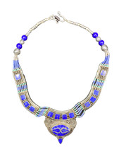 Collana argento tibetano - tibetano, e