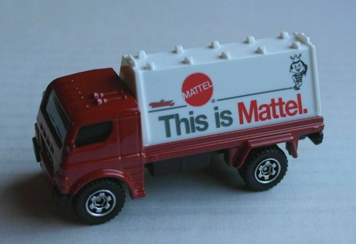 Matchbox billboard truck rosso - truck,