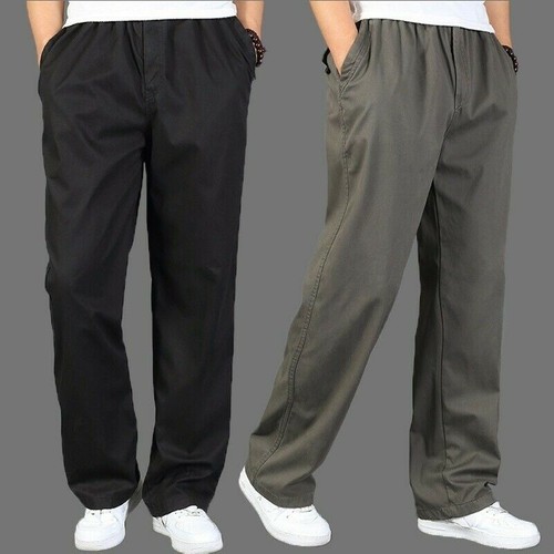 Pantalone uomo cotone cargo