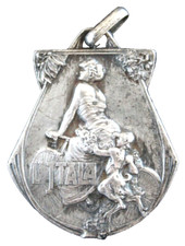 MEDAGLIA BICICLETTE GREGORELLI 1925 ITALA TAF ERITREA CICLISMO VERONA CYCLING