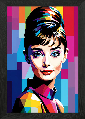 Audrey hepburn poster - poster, arte