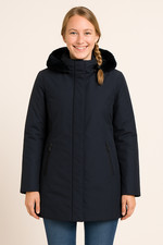 GIUBBINO DONNA ZIP CAPPUCCIO