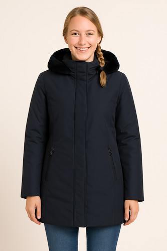 Giubbino donna zip cappuccio - giubbino,