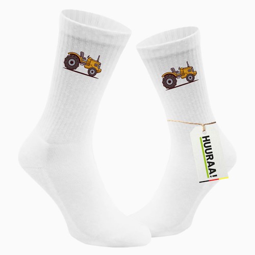 Calze unisex trattore - , trecker