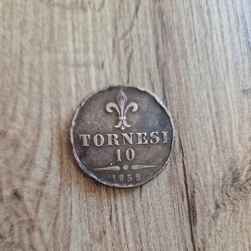Tornesi 1859 regno delle - 10,