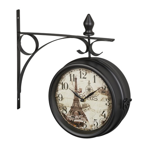 Orologio stazione doppio - , lato