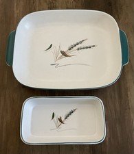 2 piatti vintage rettangolari