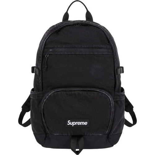 Zaino supreme denim nero - zaino,