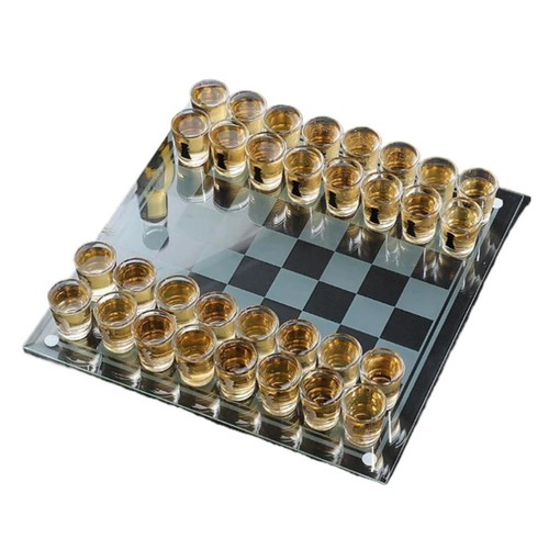 Set scacchi vetro clear - in,