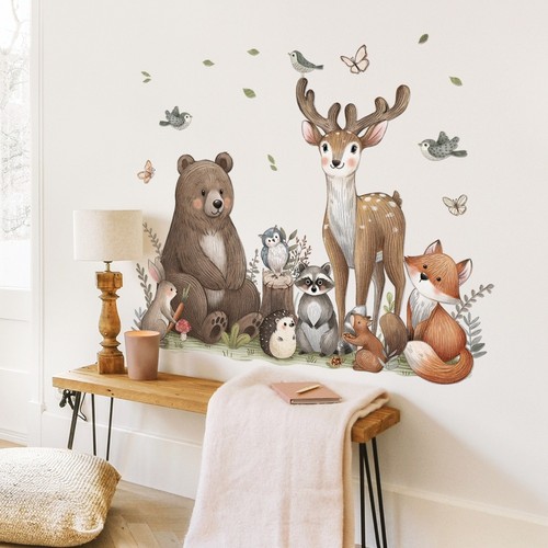 Adesivi murali albero - , animale