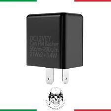 ?? Rele Relè Frecce Moto 12v 2pin Universale led flasher Lampeggio Regolabile