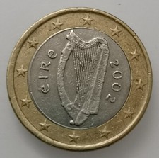 Euro irlanda 2002 moneda - 1,