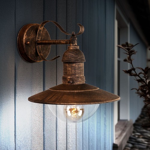 Stile country lampada parete - stile,