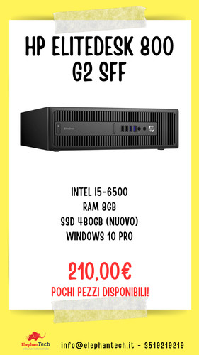 Elitedesk 800 sff core - 800, g2