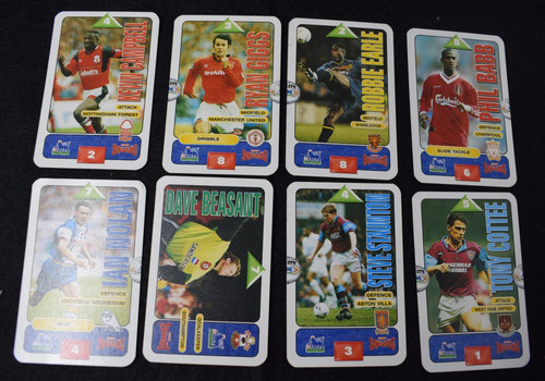 Carte squadre subbuteo - 8x,
