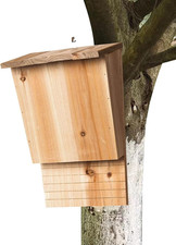 Casetta Pipistrelli Da Esterno in Legno, 24 * 8,3 * 9,3 Cm Bat Box Pipistrelli, 