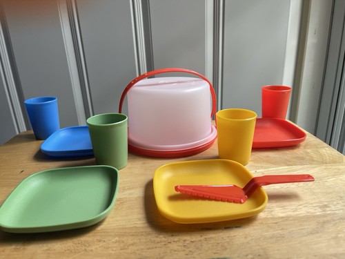 New tupperware mini party set - new,