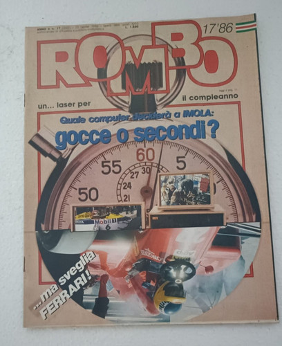 Rombo rivista 17 1986 - rombo, n.