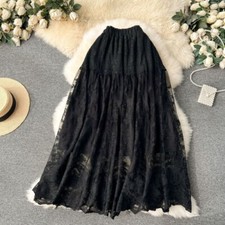 Maxi gonna elegante in pizzo