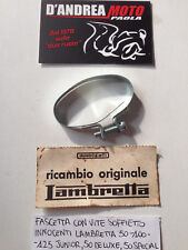 FASCETTA CON VITE SOFFIETTO INNOCENTI LAMBRETTA 50-100-125J, 50DELUXE, 50SPECIAL