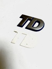 FIAT Punto TD Logo Scritta