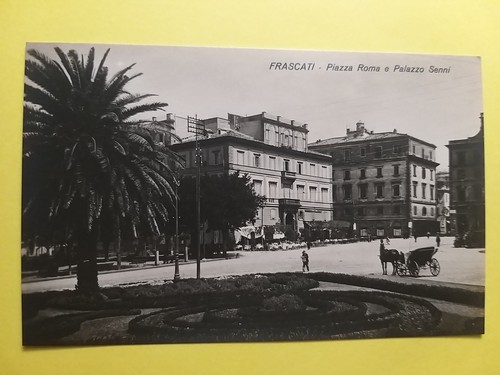 Frascati piazza roma - frascati, (roma).