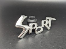 SPORT ADESIVO STICKER LOGO SIGLA EMBLEMA FREGIO STEMMA SCRITTA BADGE TARGA NOME