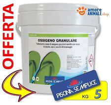 LAPI OSSIGENO GRANULARE → 1 / 5 kg - Ossigeno per Trattamento Acqua Piscina