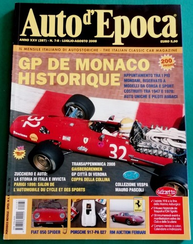 Auto epoca 8 - auto, 7-8