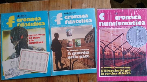 Filatelia riviste cronaca - filatelia,