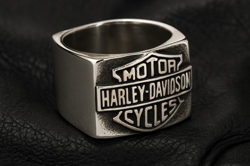 Anello biker uomo harley - anello,