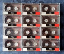 LOTTO 12 PCS AUDIOCASSETTE TDK D60'/90' USATE,OTTIMA QUALITÀ *³⁵