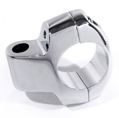 Supporto specchietto cromato