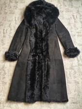 Cappotto lungo toscana nero