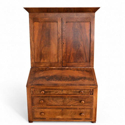 Vintage biedermeier walnut - vintage,