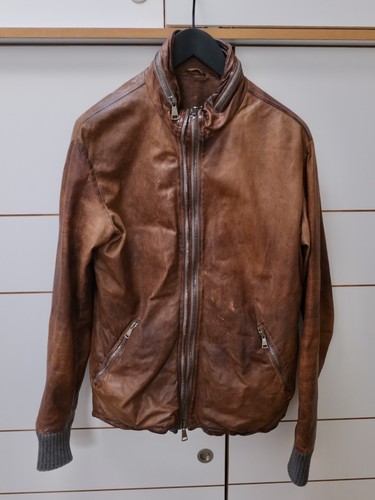 Giacca pelle uomo giorgo - giacca,