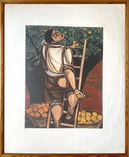 Giuseppe Migneco Litografia